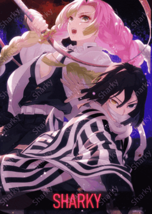 Mitsuri x Obanai | Demon Slayer Steam Artwork